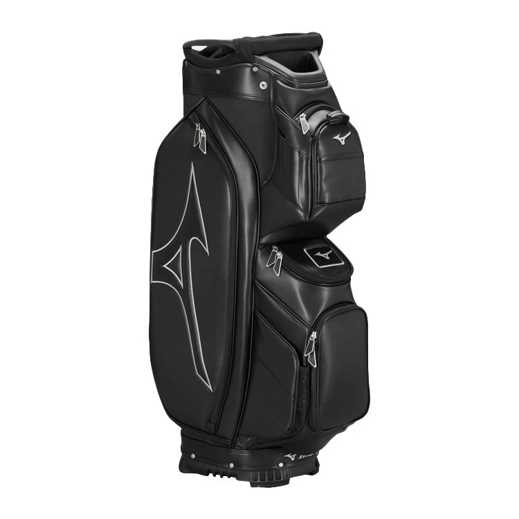 Mizuno Tour Cart Golf Bag - Black 4 Mizuno Tour Cart Golf Bag - Black - Image 2