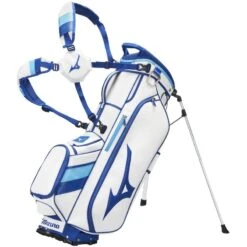 Mizuno Tour Stand Golf Bag - White/Blue