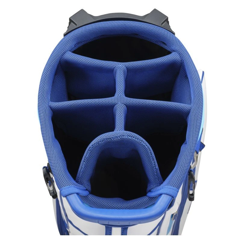 Mizuno Tour Stand Golf Bag - White/Blue 4 Mizuno Tour Stand Golf Bag - White/Blue - Image 2