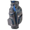 Motocaddy Dry Series Golf Cart Bag - Charcoal/Blue -Golf Essentials Shop motocaddy dry series 2022 charcoal blue 1
