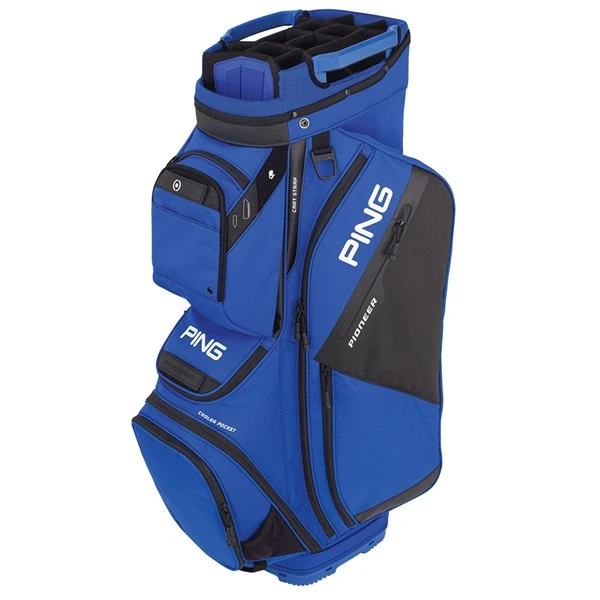 Ping Pioneer Golf Cart Bag - Blue/Black 3 Ping Pioneer Golf Cart Bag - Blue/Black
