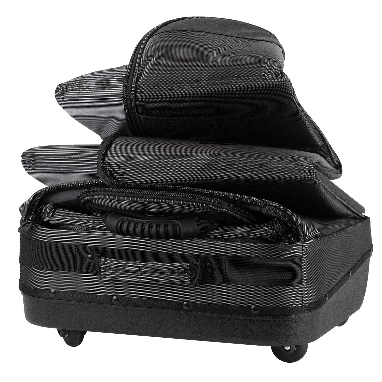 Ping Rolling Golf Travel Cover - Black/Gunmetal 4 Ping Rolling Golf Travel Cover - Black/Gunmetal - Image 2