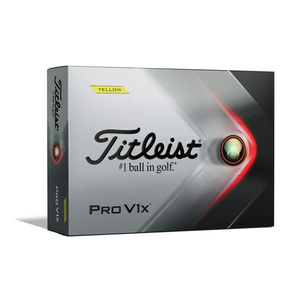 Titleist ProV1X 2021 Golf Balls - Yellow 2 Titleist ProV1X 2021 Golf Balls - Yellow