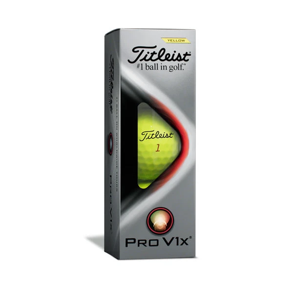 Titleist ProV1X 2021 Golf Balls - Yellow 6 Titleist ProV1X 2021 Golf Balls - Yellow - Image 5