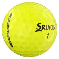 Srixon Q Star Tour Golf Balls - Yellow -Golf Essentials Shop q star tour golf balls yellow 3