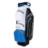 Taylormade 2021 StormDry Waterproof Golf Cart Bag - Black/White/Blue -Golf Essentials Shop sim2 stormdry cart 1