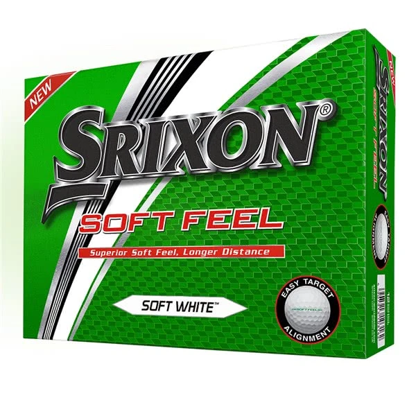 Srixon Soft Feel Golf Balls - White 3 Srixon Soft Feel Golf Balls - White