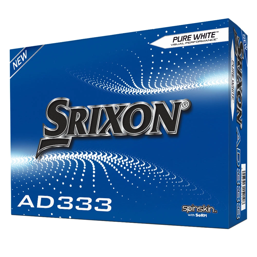 Srixon 2023 Ad333 Golf Balls - White 3 Srixon 2023 Ad333 Golf Balls - White