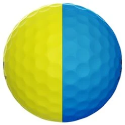 Srixon Q Star Divide Golf Balls - Blue/Yellow -Golf Essentials Shop srixon qstar divide blue yell 3