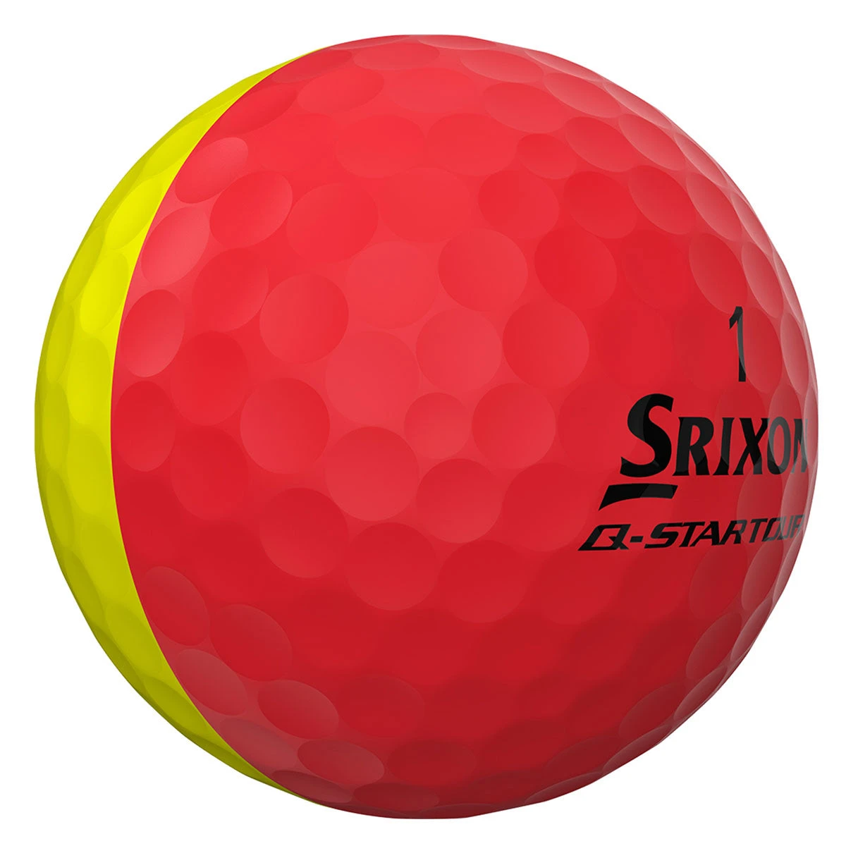 Srixon Q Star Divide Golf Balls - Yellow/Red 5 Srixon Q Star Divide Golf Balls - Yellow/Red - Image 3