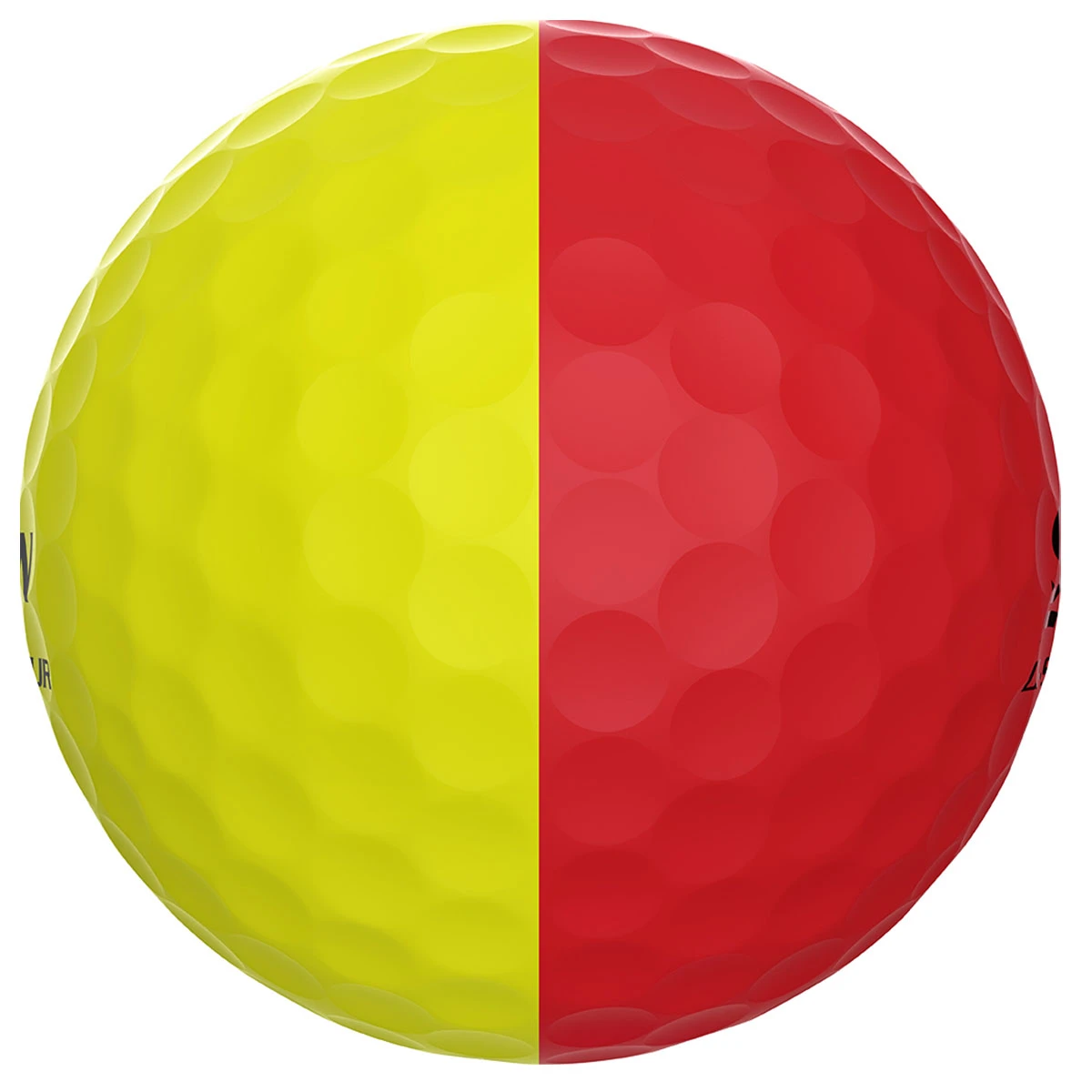 Srixon Q Star Divide Golf Balls - Yellow/Red 6 Srixon Q Star Divide Golf Balls - Yellow/Red - Image 4