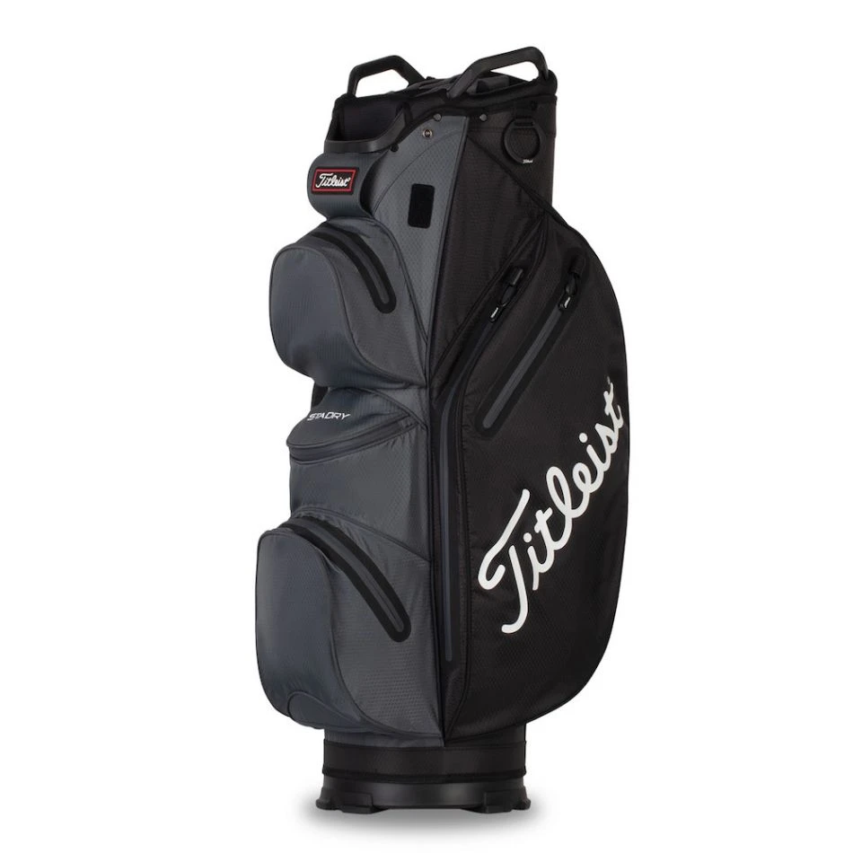 Titleist Stadry 14 Golf Cart Bag - Black/Grey 3 Titleist Stadry 14 Golf Cart Bag - Black/Grey