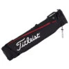 Titleist Tileist Sunday Carry Golf Pencil Bag - Black/Red -Golf Essentials Shop sundaycarry20blkred1