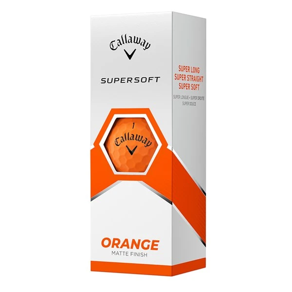 Callaway 2023 Supersoft Golf Balls - Orange 6 Callaway 2023 Supersoft Golf Balls - Orange - Image 4