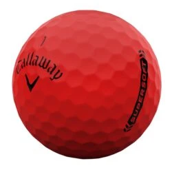 Callaway 2023 Supersoft Golf Balls - Red -Golf Essentials Shop supersoft 23 red 3