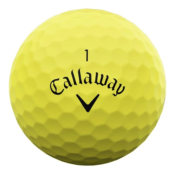 Callaway 2023 Supersoft Golf Balls - Yellow 4 Callaway 2023 Supersoft Golf Balls - Yellow - Image 2