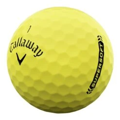 Callaway 2023 Supersoft Golf Balls - Yellow 8 Callaway 2023 Supersoft Golf Balls - Yellow -Golf Essentials Shop supersoft 23 yellow 3