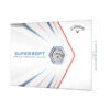 Callaway Supersoft 2021 Golf Balls - White 2 Callaway Supersoft 2021 Golf Balls - White -Golf Essentials Shop supersoft white main