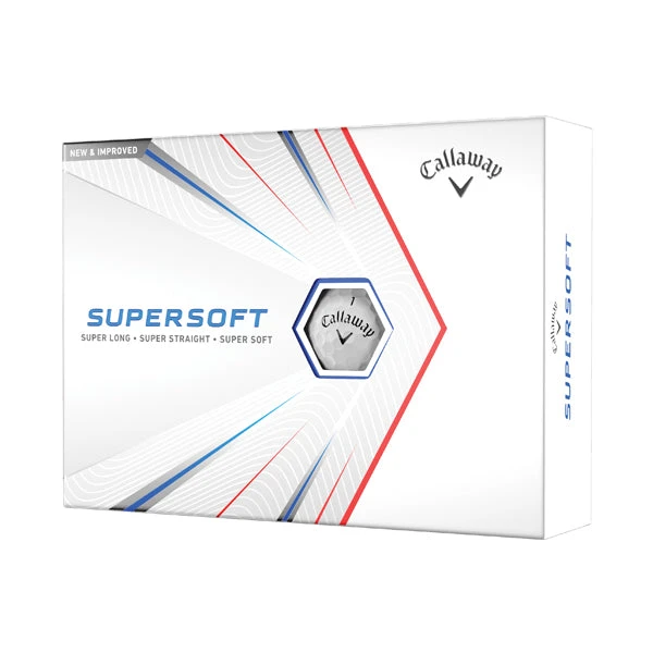Callaway Supersoft 2021 Golf Balls - White 3 Callaway Supersoft 2021 Golf Balls - White