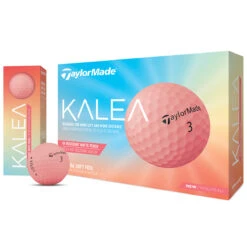 Taylormade Kalea Golf Balls - Peach -Golf Essentials Shop taylormade kalea peach 3