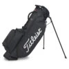 Titleist 2023 Players 4 Golf Stand Bag - Black -Golf Essentials Shop titleist players 4 golf bag black 1
