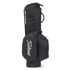 Titleist 2023 Players 4 Golf Stand Bag - Black -Golf Essentials Shop titleist players 4 golf bag black 3