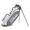 Titleist 2023 Players 4 Stadry Golf Stand Bag - Grey/Graphite 2 Titleist 2023 Players 4 Stadry Golf Stand Bag - Grey/Graphite -Golf Essentials Shop titleist players 4 stadry golf bag grey graph 1