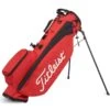 Titleist Players 4 Golf Stand Bag - Red/Black -Golf Essentials Shop titleist players4 stand red blk 1