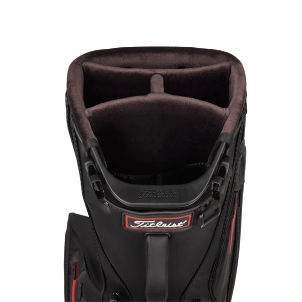 Titleist Jet Black Staff Stadry Golf Stand Bag 4 Titleist Jet Black Staff Stadry Golf Stand Bag - Image 2