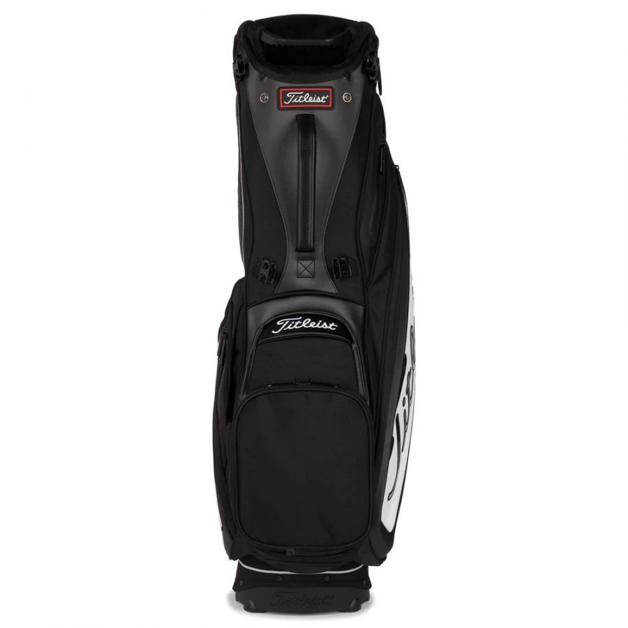 Titleist Tour Series Premium Golf Stand Bag - Black/White 5 Titleist Tour Series Premium Golf Stand Bag - Black/White - Image 3