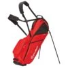 Taylormade Flextech Lite Golf Stand Bag - Red/Black -Golf Essentials Shop tm22 flextech lite stand red blk 1